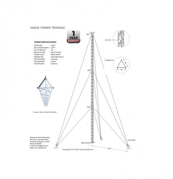 HARGA TOWER TRIANGLE DSN
